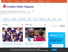 Tablet Screenshot of familiesonlinemagazine.com